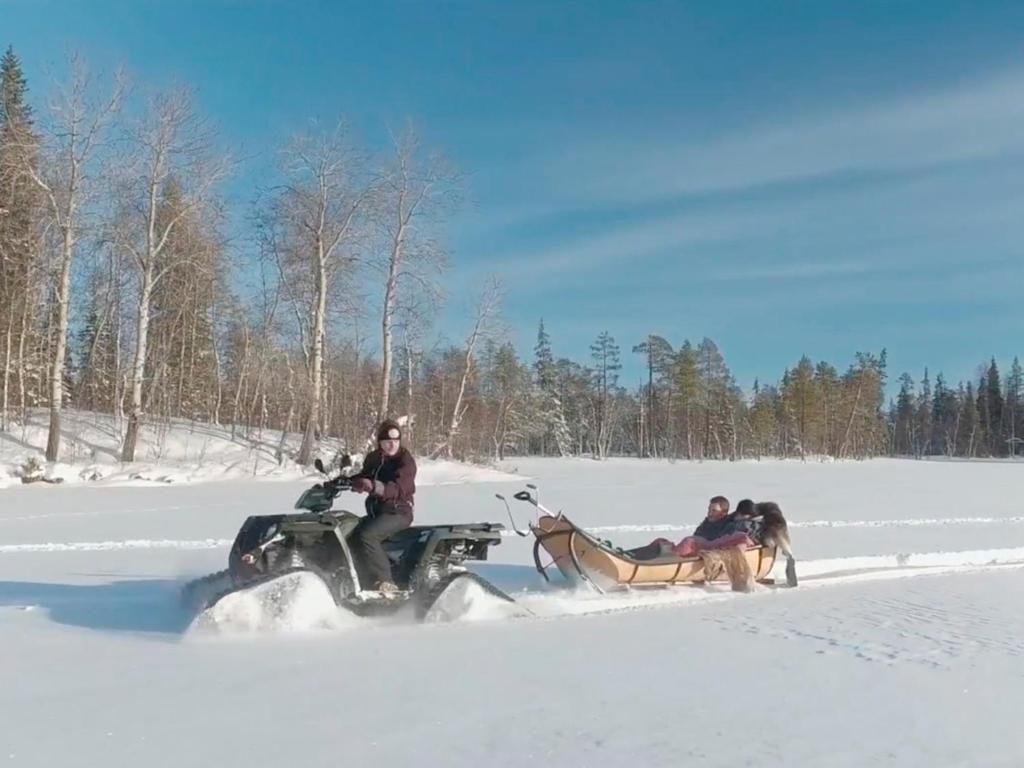 Шале Lapland Lodge Silmäsjärvi Tepsa-58