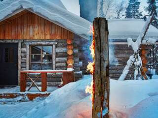 Шале Lapland Lodge Silmäsjärvi Tepsa Шале с 4 спальнями-12