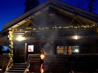 Шале Lapland Lodge Silmäsjärvi Tepsa Шале с 4 спальнями-25
