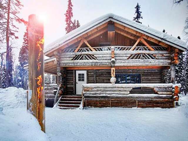 Шале Lapland Lodge Silmäsjärvi Tepsa-3