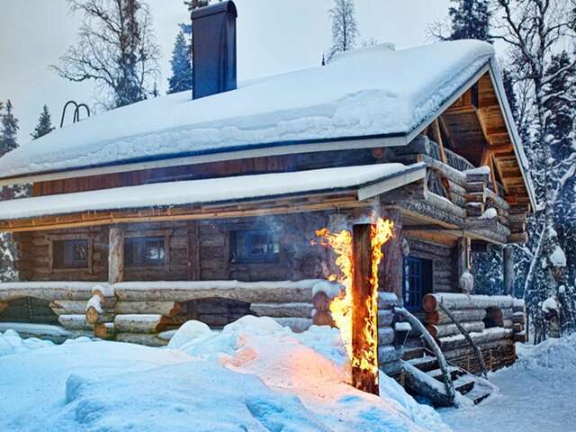 Шале Lapland Lodge Silmäsjärvi Tepsa-15